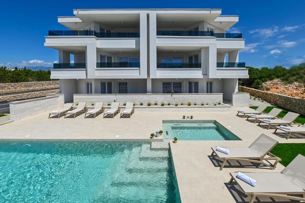 Lux Pool Lejlighed 6 i Novalja